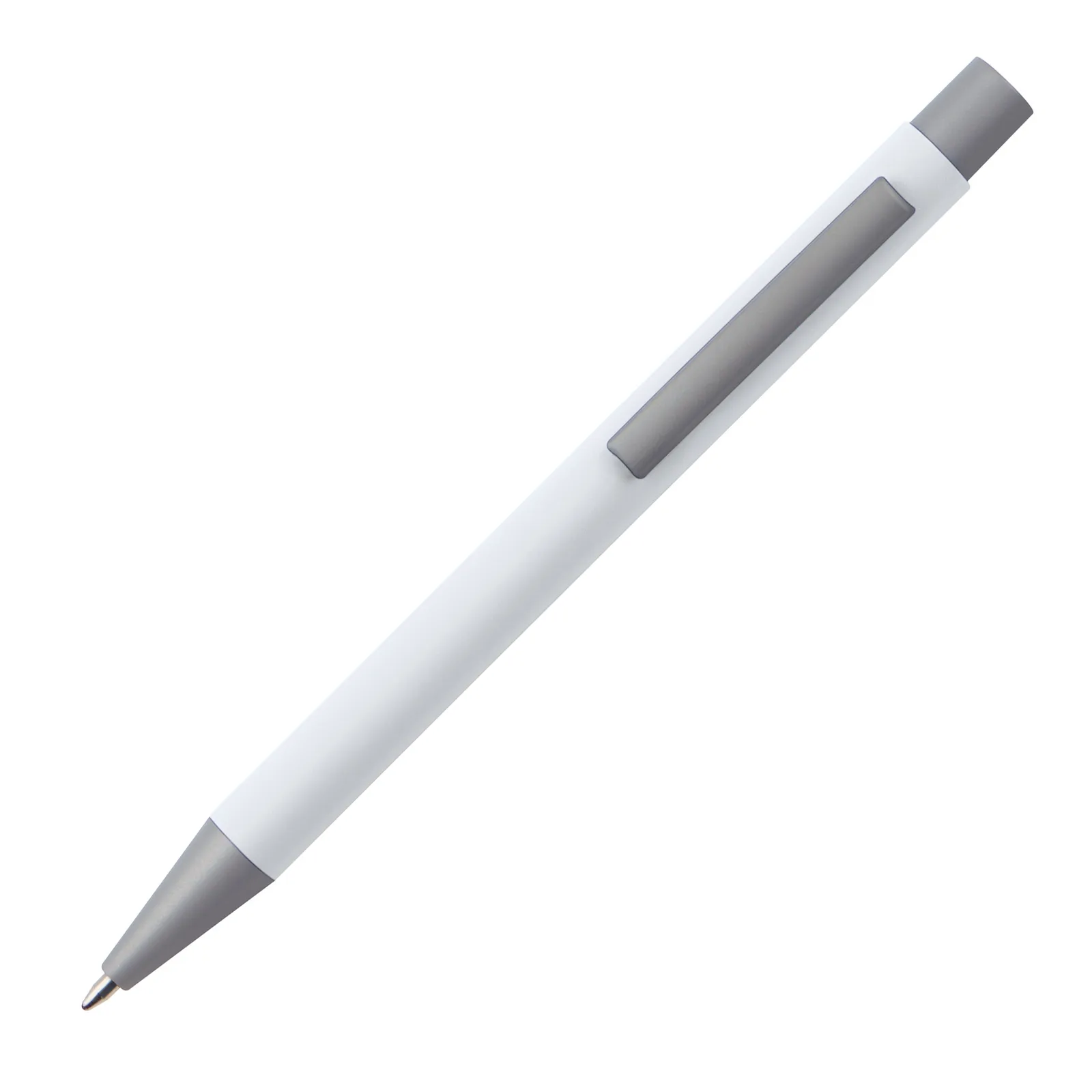Metall Kugelschreiber Rockford, weiss – Bild 3