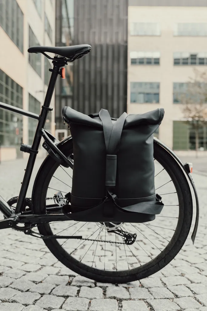 VINGA Baltimore RCS Fahrradtasche, schwarz – Bild 8