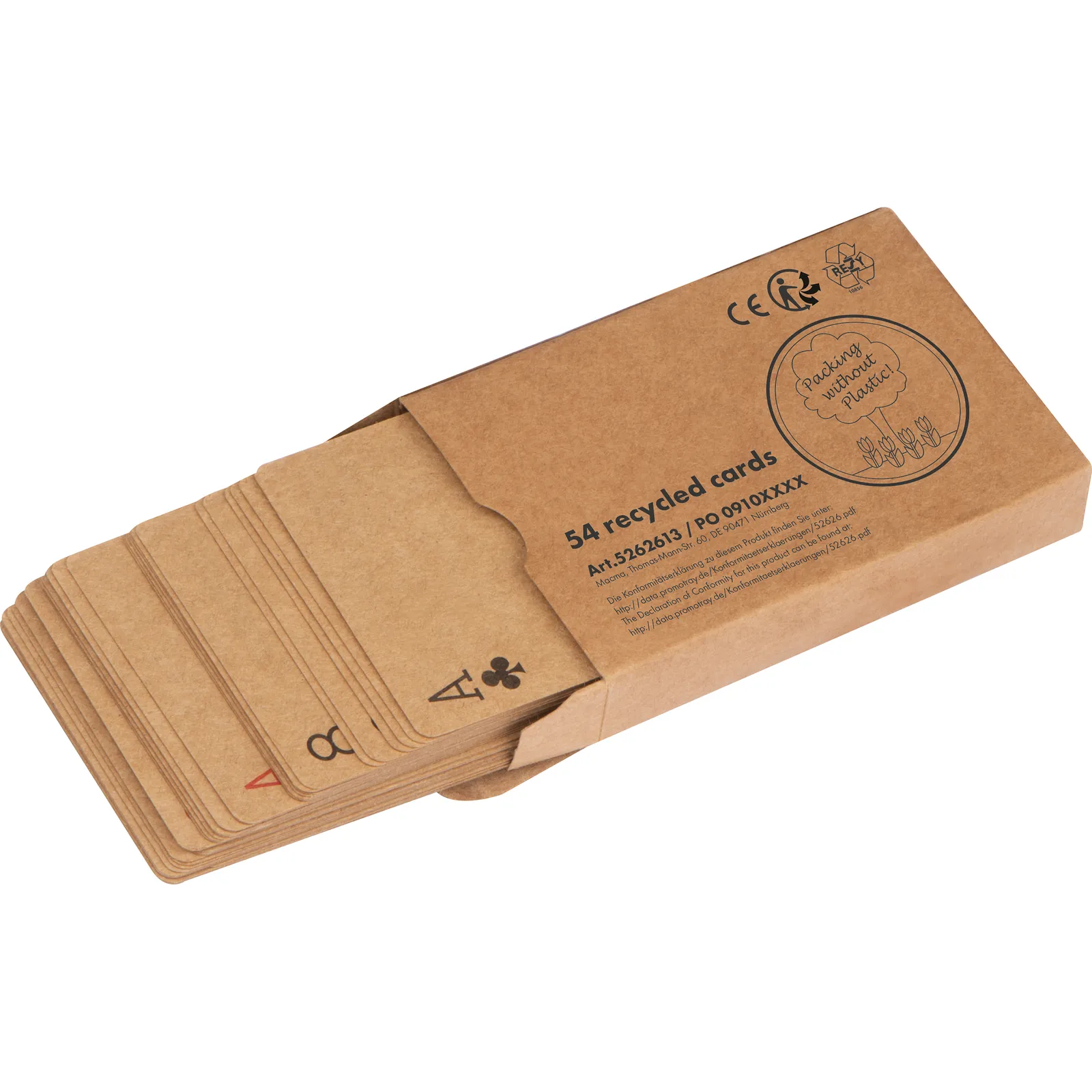 Spielkarten Newcastle, beige – Bild 2