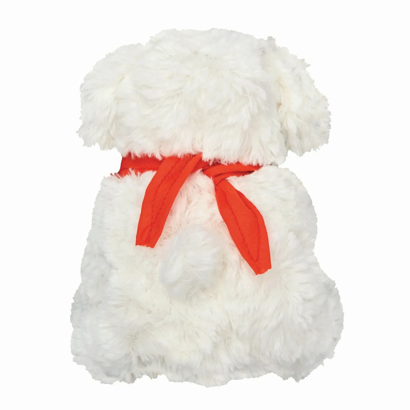 BENNI - Plüsch-Hund rot, weiß, rot, weiß – Bild 3