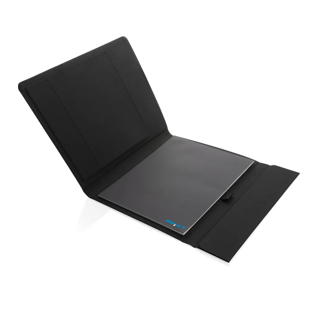 Impact Aware™ A4 Portfolio mit Magnetverschluss, schwarz – Bild 5
