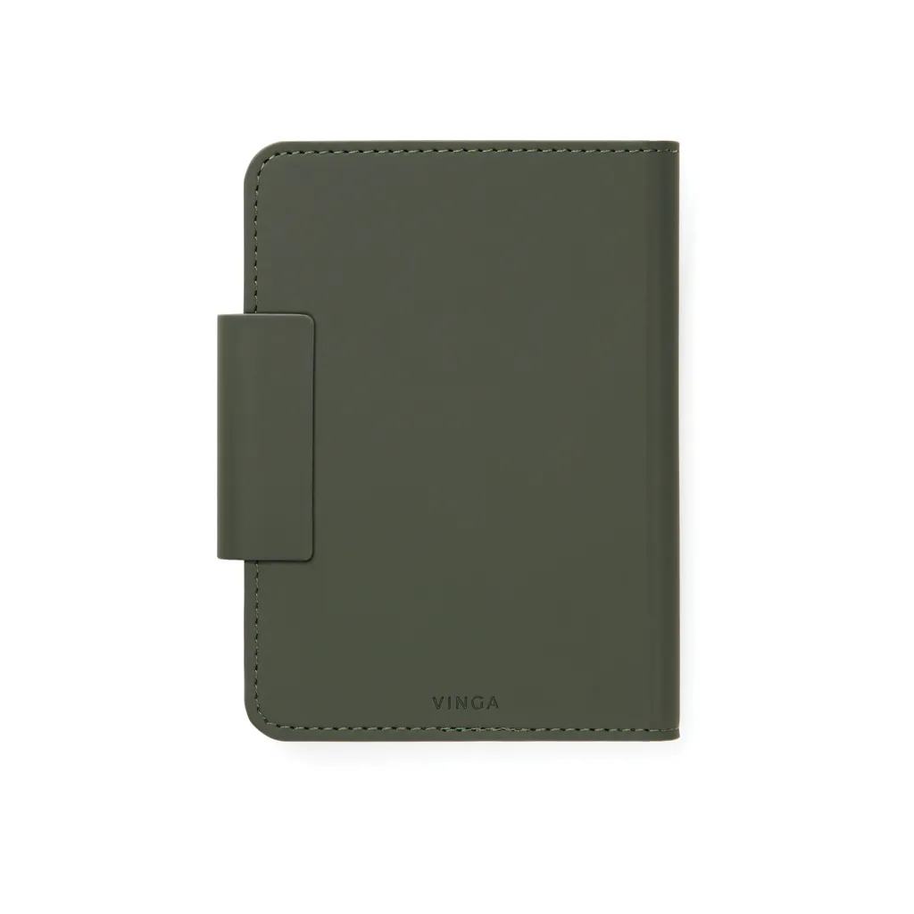 VINGA Baltimore RCS Passport Cover mit Dual-Finder, grün – Bild 3