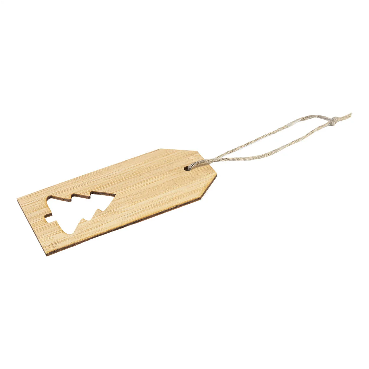Geschenkanhänger BamTag, Stern, natur – Bild 3