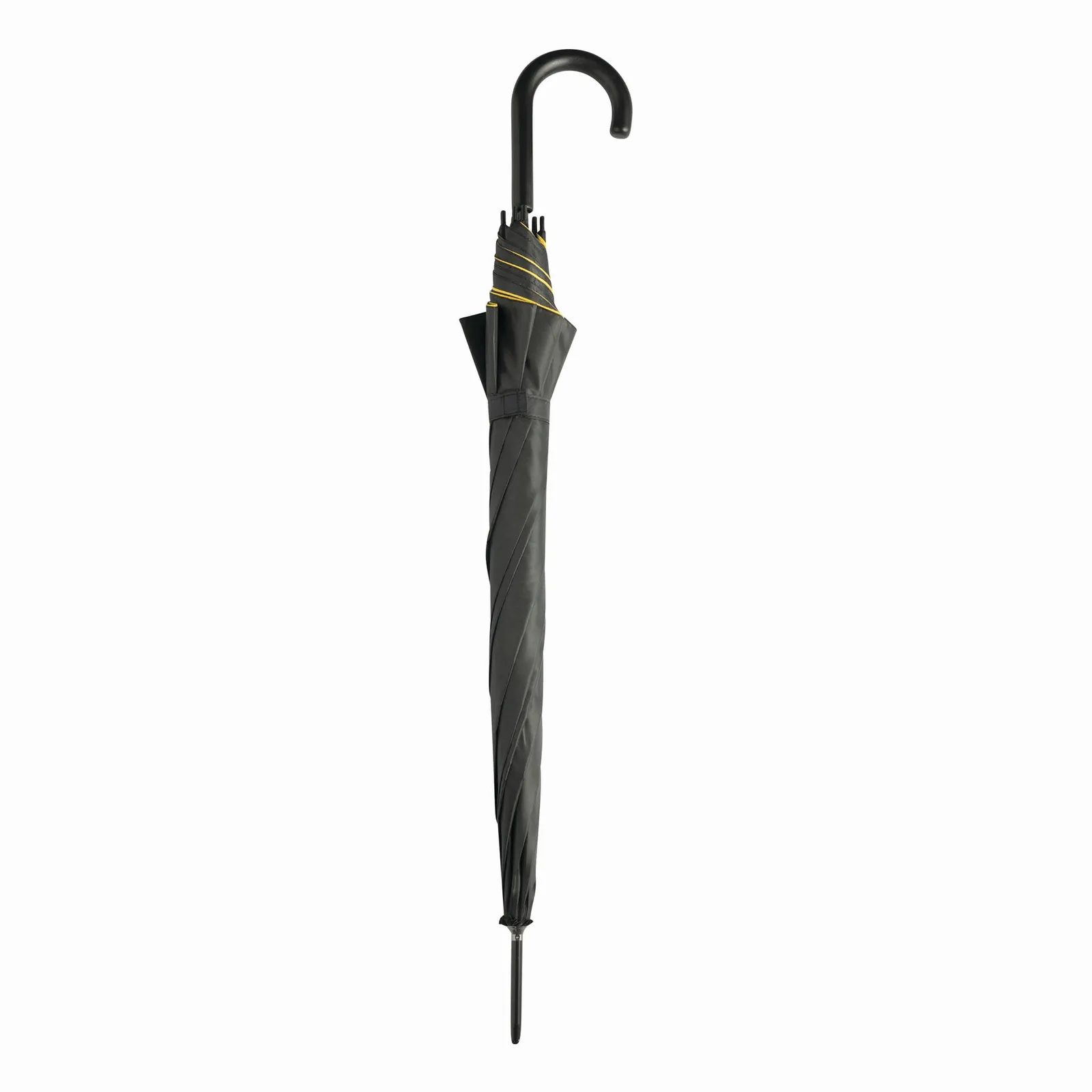 DOUBLY Umbrella, Automatik-Stockschirm, gelb, schwarz – Bild 3