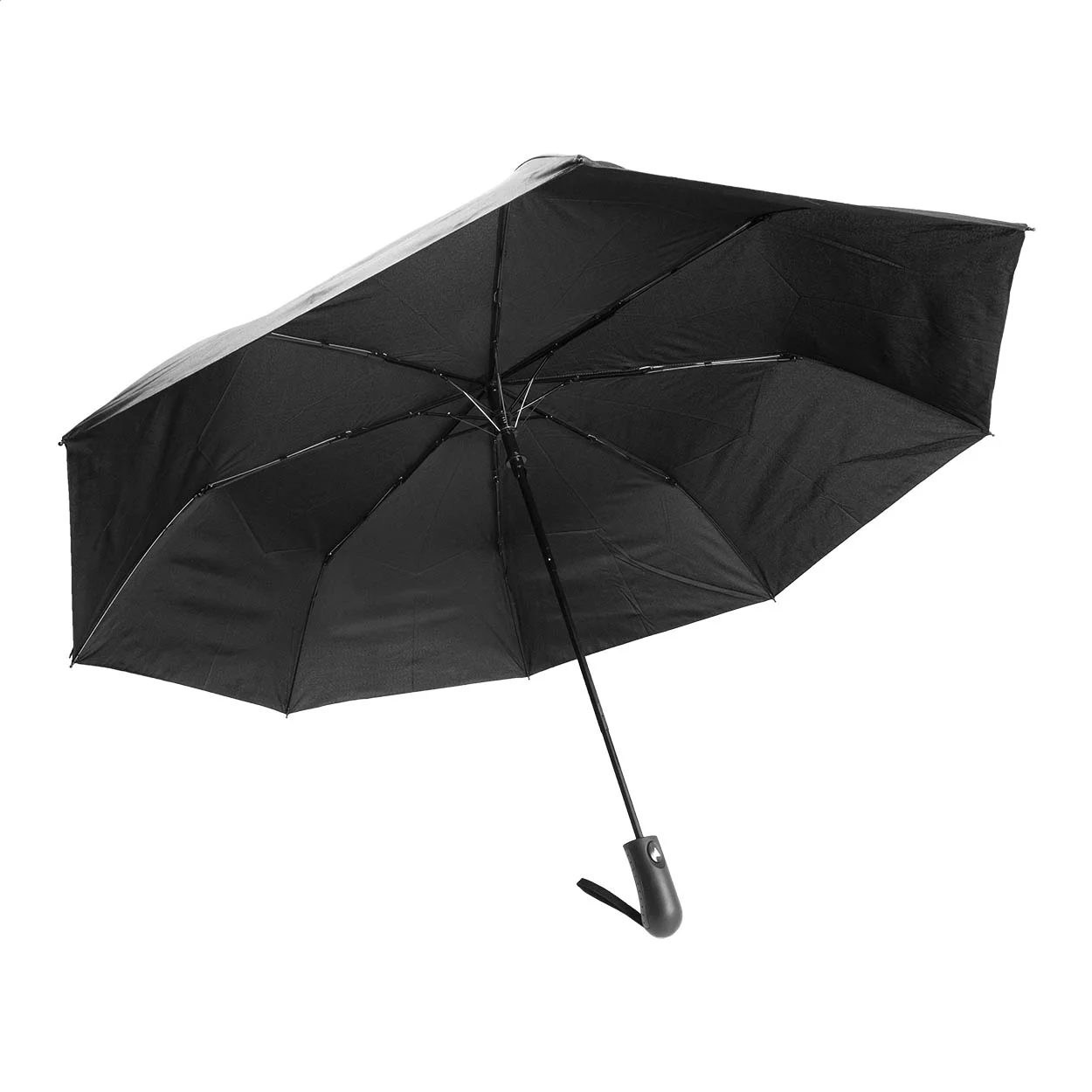 RPET-Taschenschirm Folmax, schwarz – Bild 2