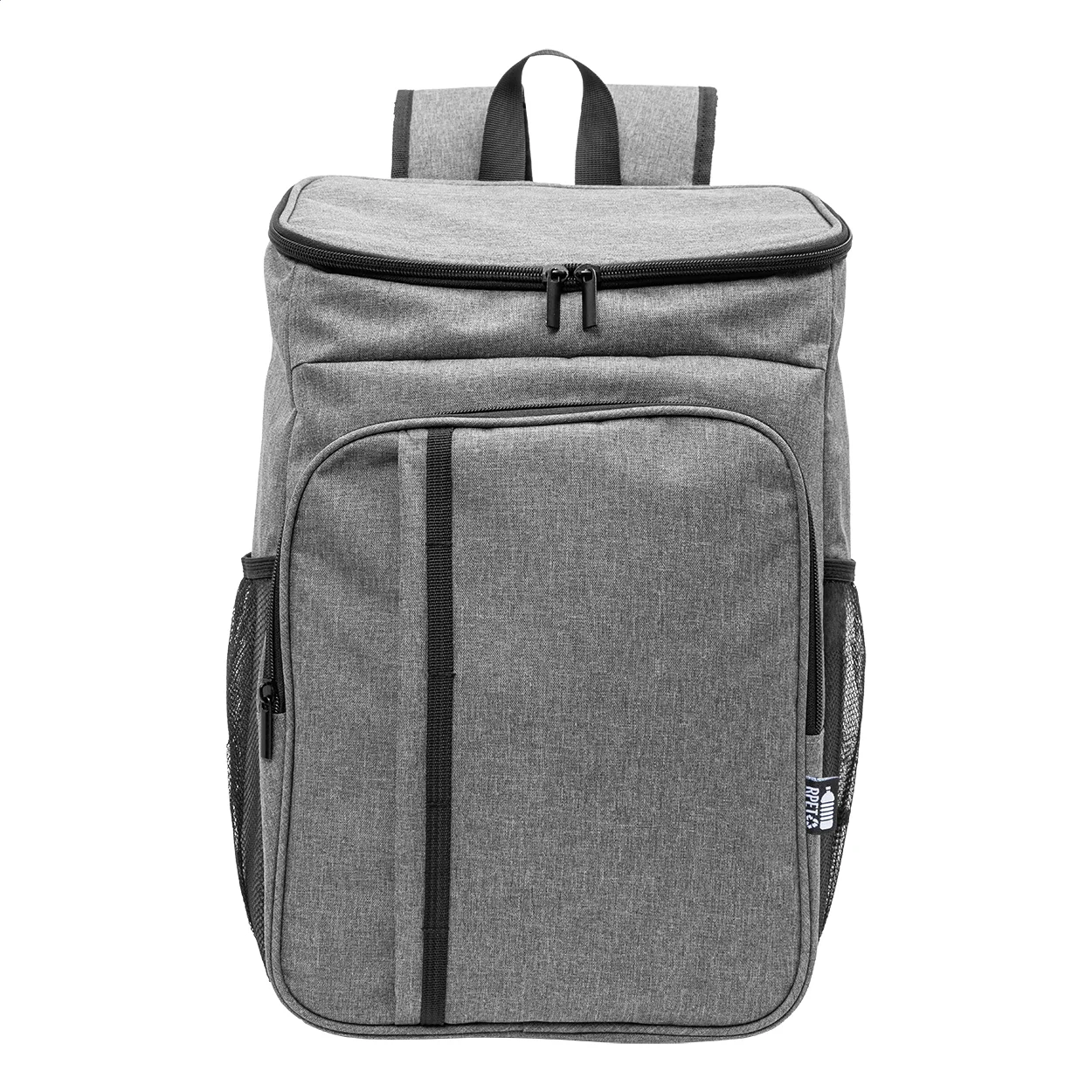 Picknick-Kühlrucksack Duonic, RPET, dunkelgrau – Bild 4
