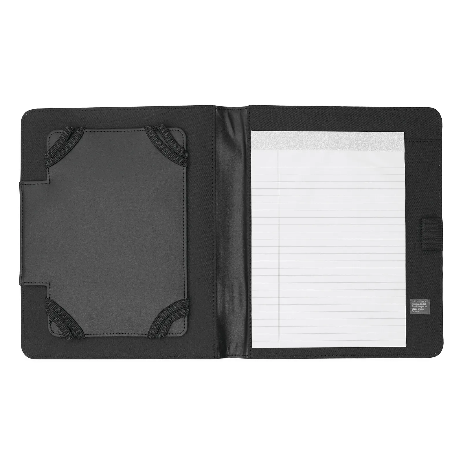 HILL DALE TAB - Mini-Tablet-Konferenzmappe schwarz, schwarz – Bild 2