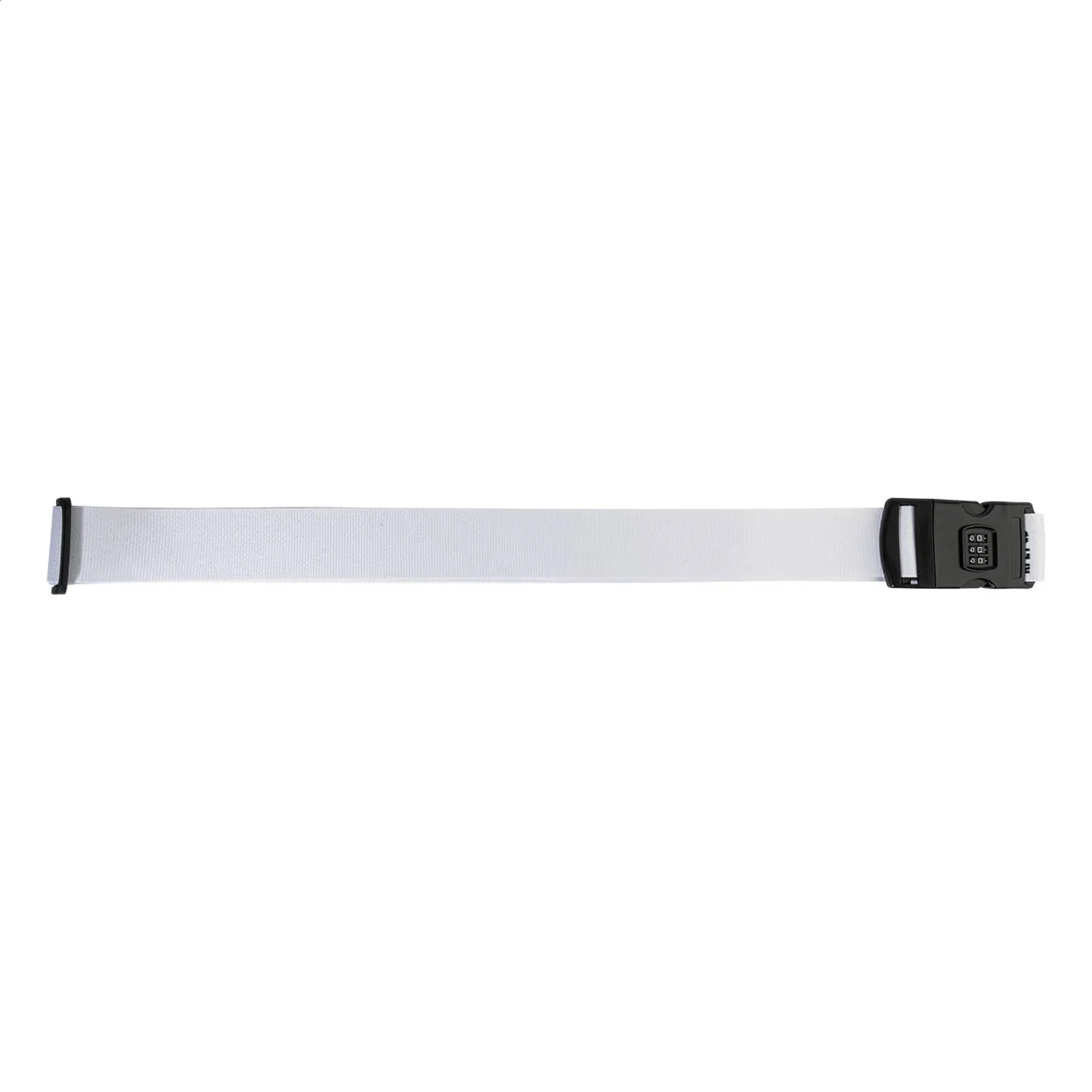 Individueller Koffergurt SuboStrap Lock, weiß – Bild 3