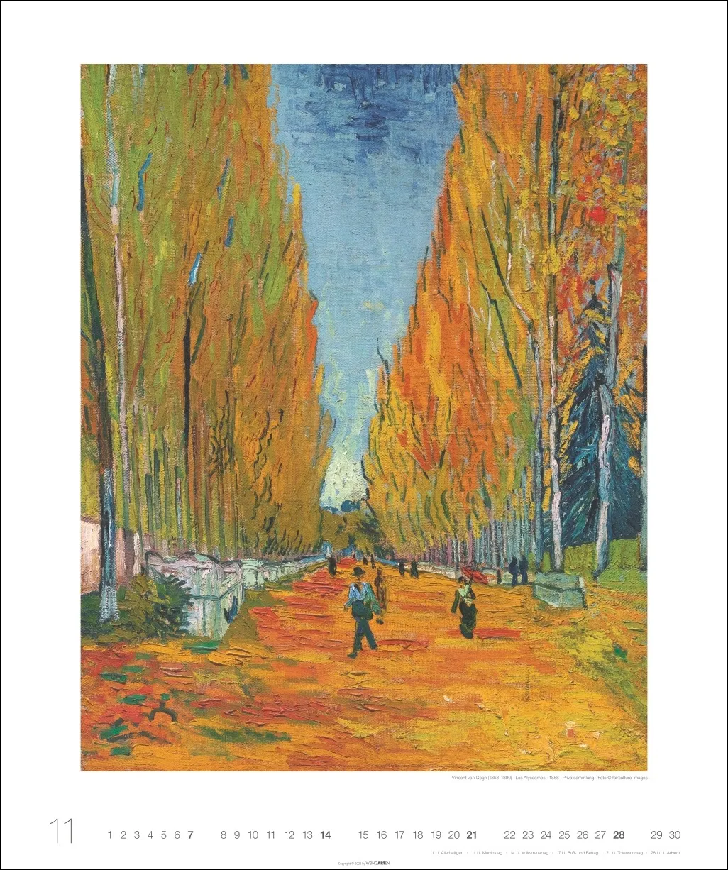 Vincent van Gogh Edtion Wandkalender 2027 – Bild 12