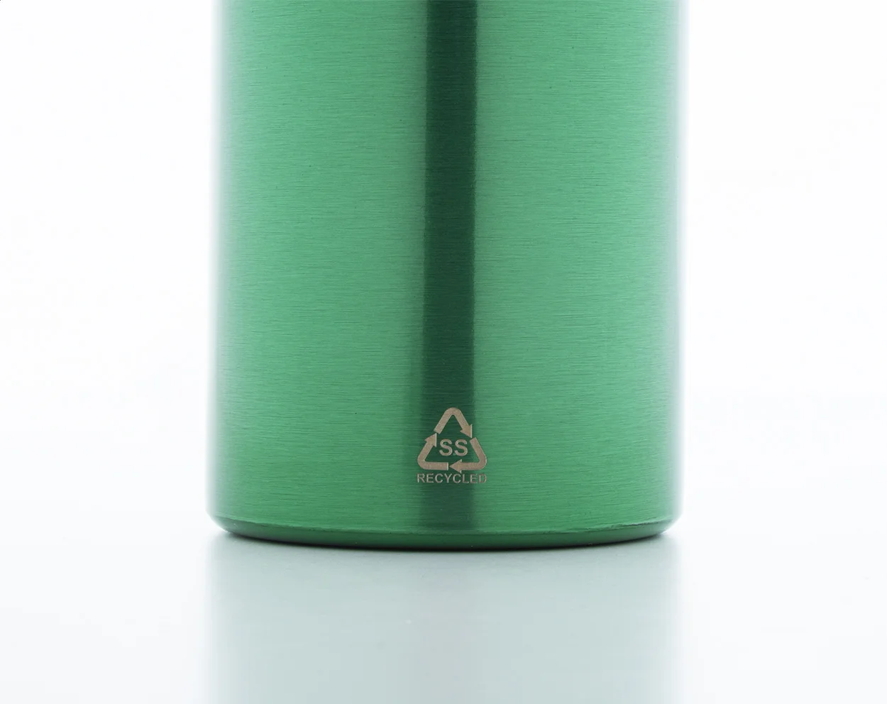 Flasche Ressuto XL aus recyceltem Edelstahl, grün – Bild 3