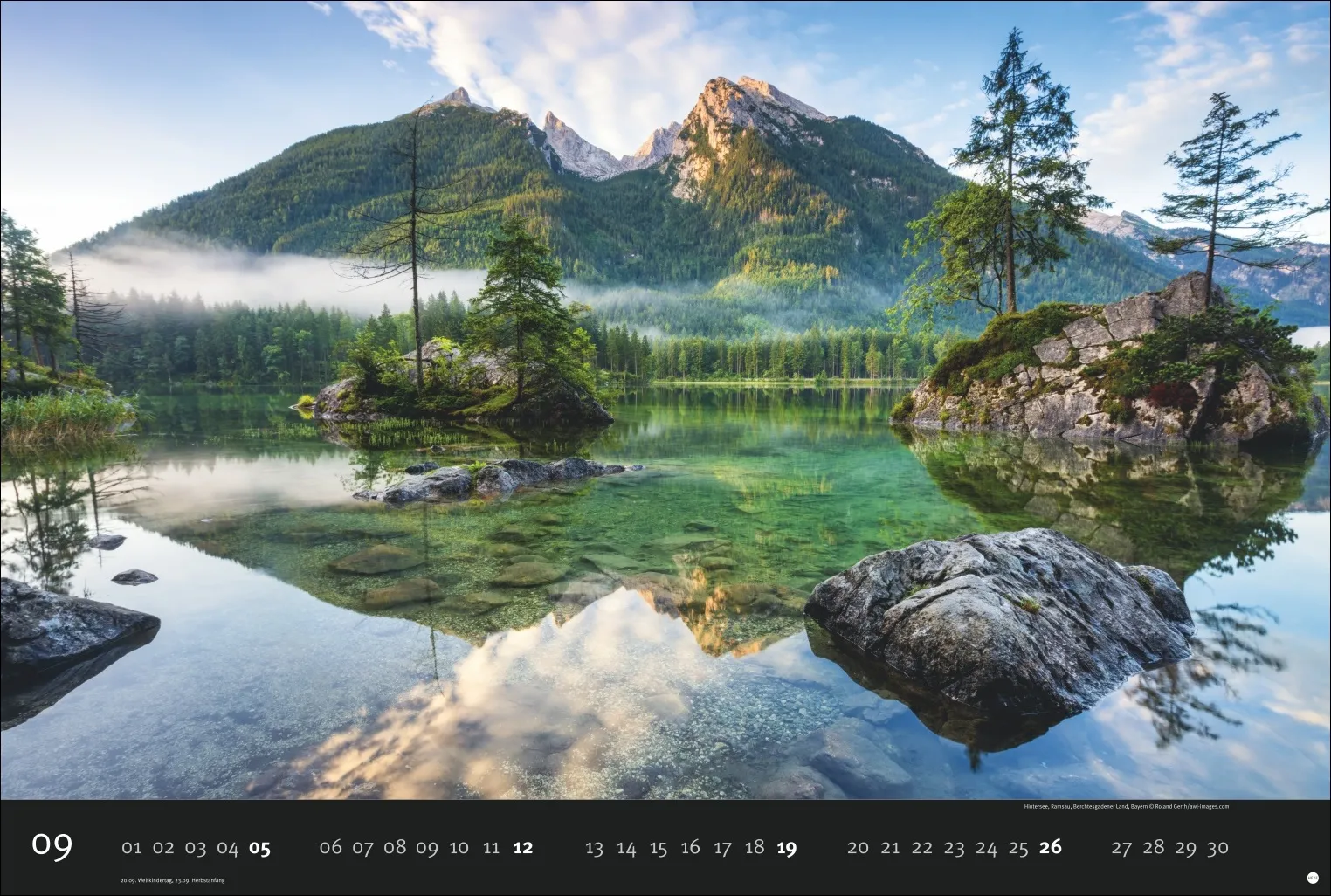 AvH Deutschlands Naturparadiese Wandkalender 2027 – Bild 10