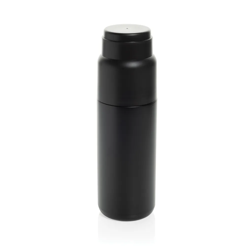 Thermocup RCS – recycelte Thermosflasche mit Becher, 500ml