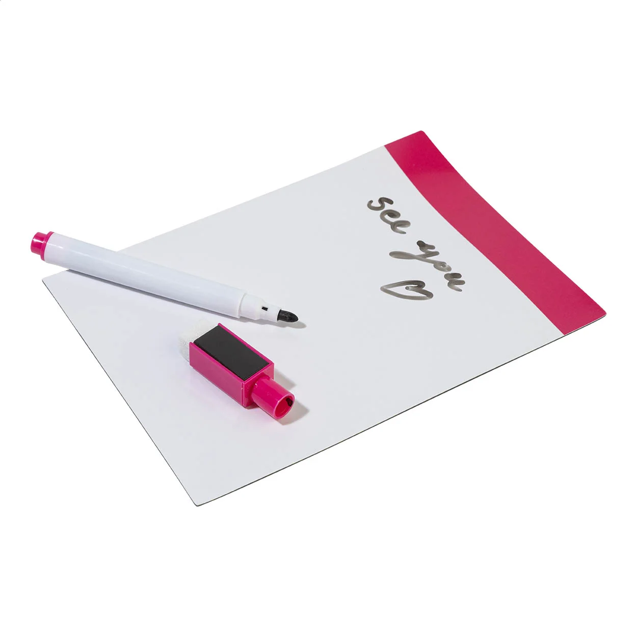 Magnetische Notiztafel Mafri, pink, weiß – Bild 3