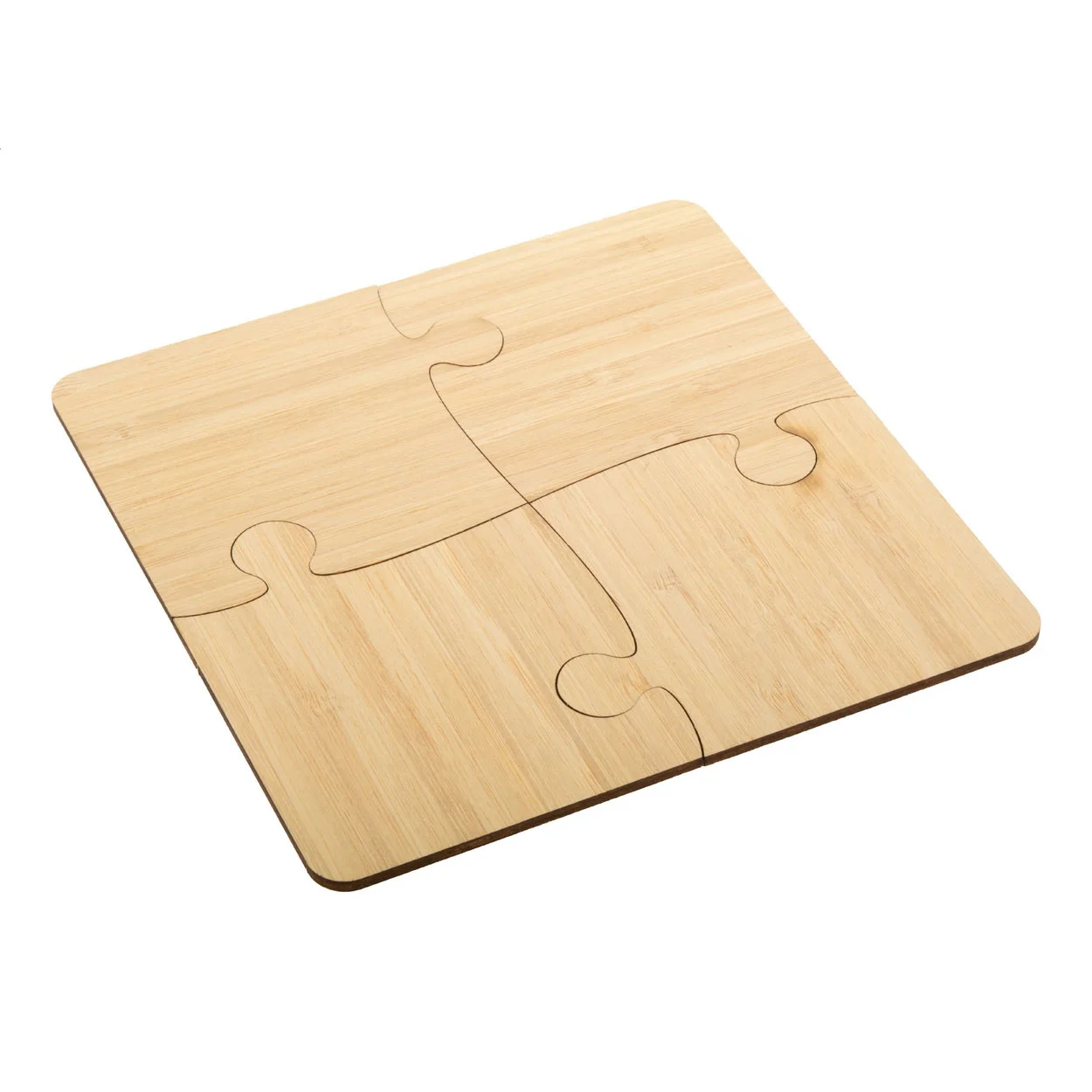 Puzzle-Untersetzer Zhuzzle, natur – Bild 4