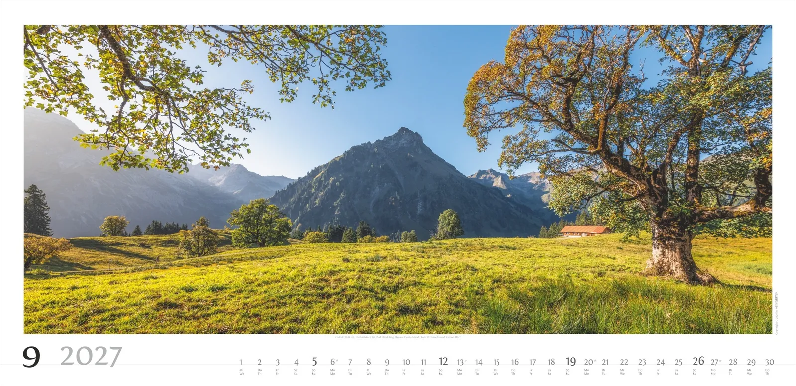 Alpenpanorama Wandkalender 2027 – Bild 10
