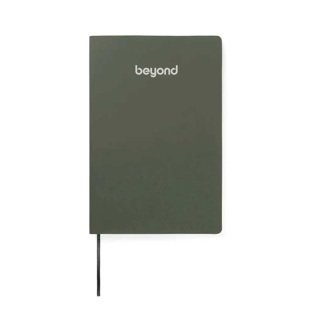 VINGA Baltimore RCS PU Softcover Notizbuch, grün – Bild 4