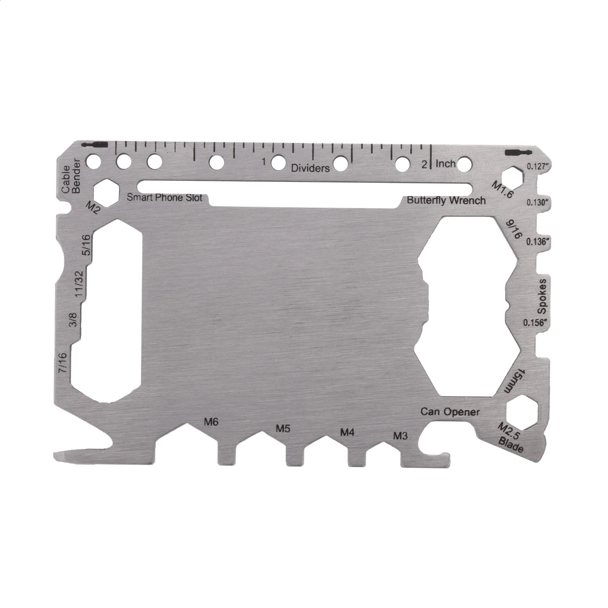 Multitool Willys, silber – Bild 2