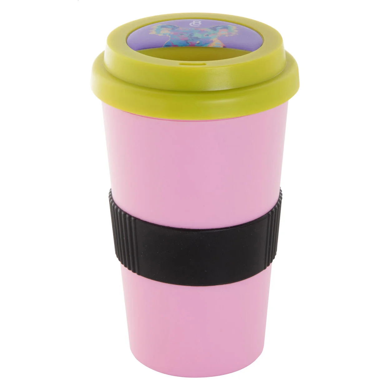 Individualisierbarer Thermobecher CreaCup, rosa – Bild 2