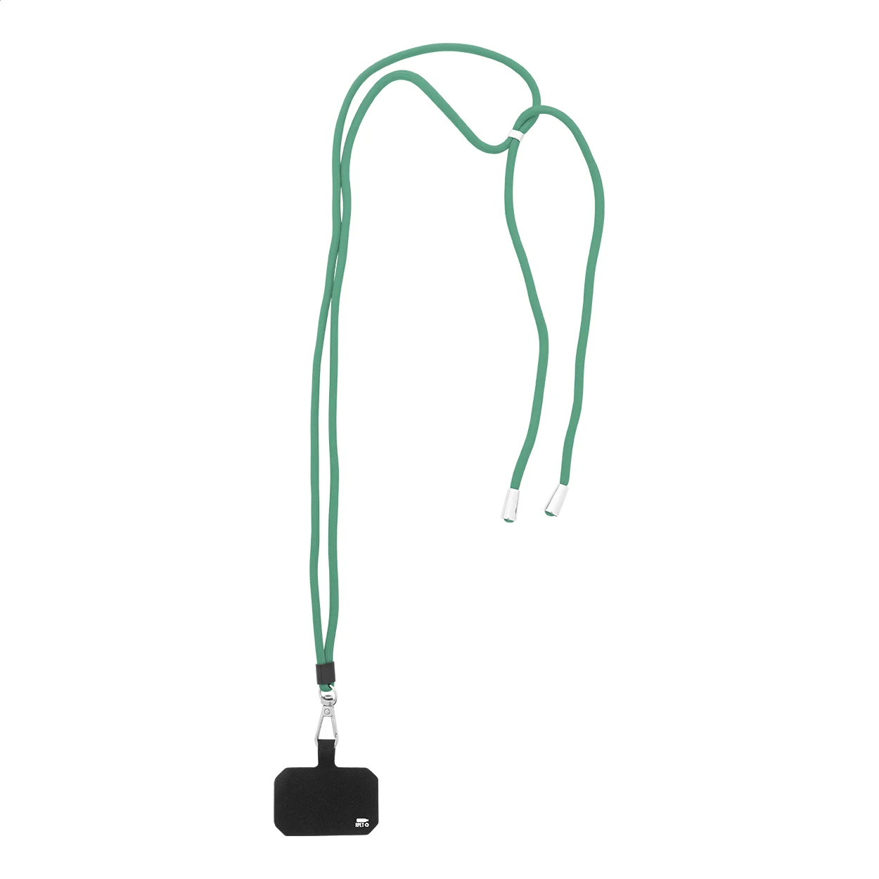 RPET-Handyhalter-Lanyard Corphon, grün – Bild 2