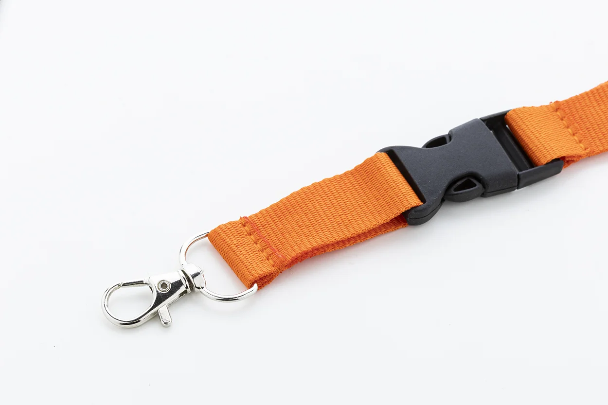 Lanyard Revent Plus aus RPET, orange – Bild 3
