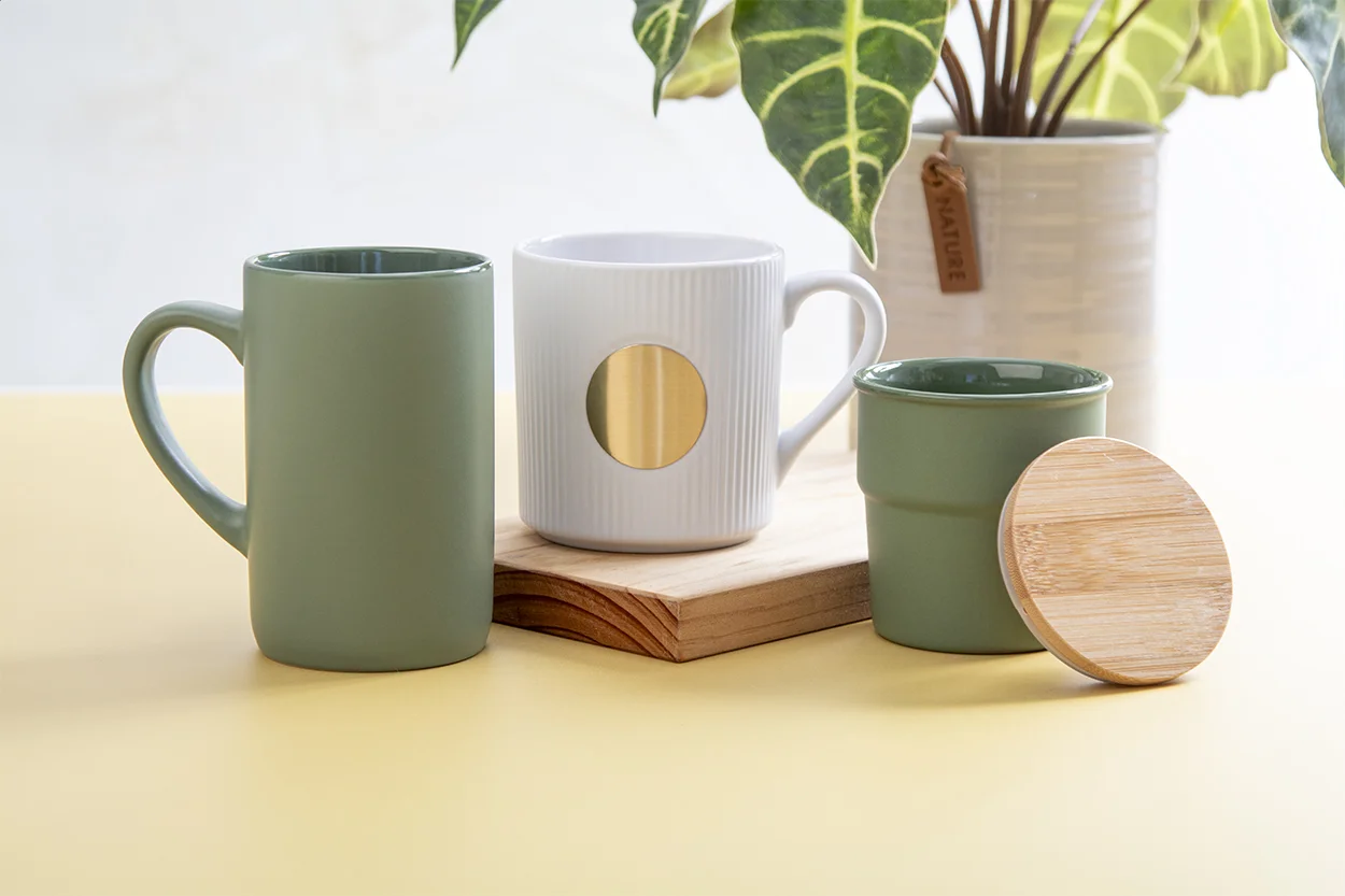 Tasse Thalia, grün – Bild 2