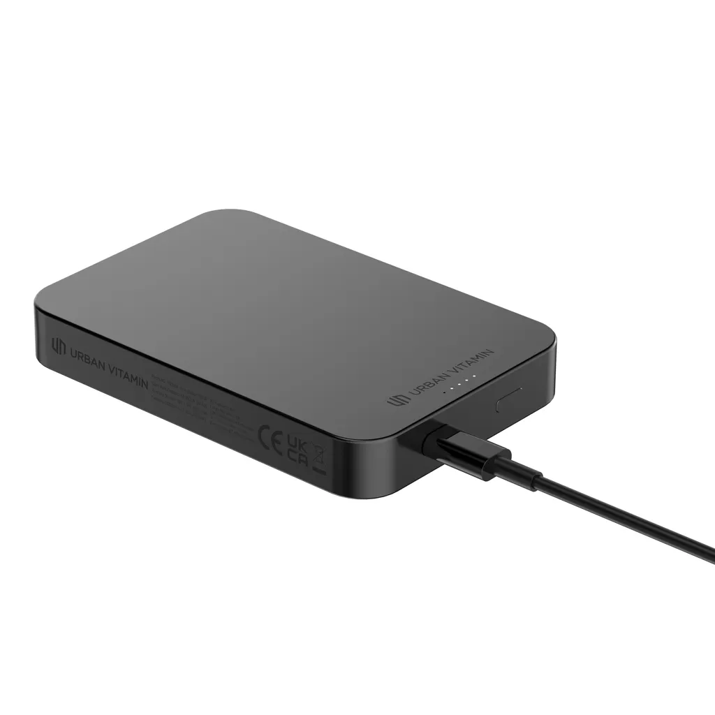 Urban Vitamin Compton 10000mAh Powerbank aus RCS Plastik/Alu, schwarz – Bild 6