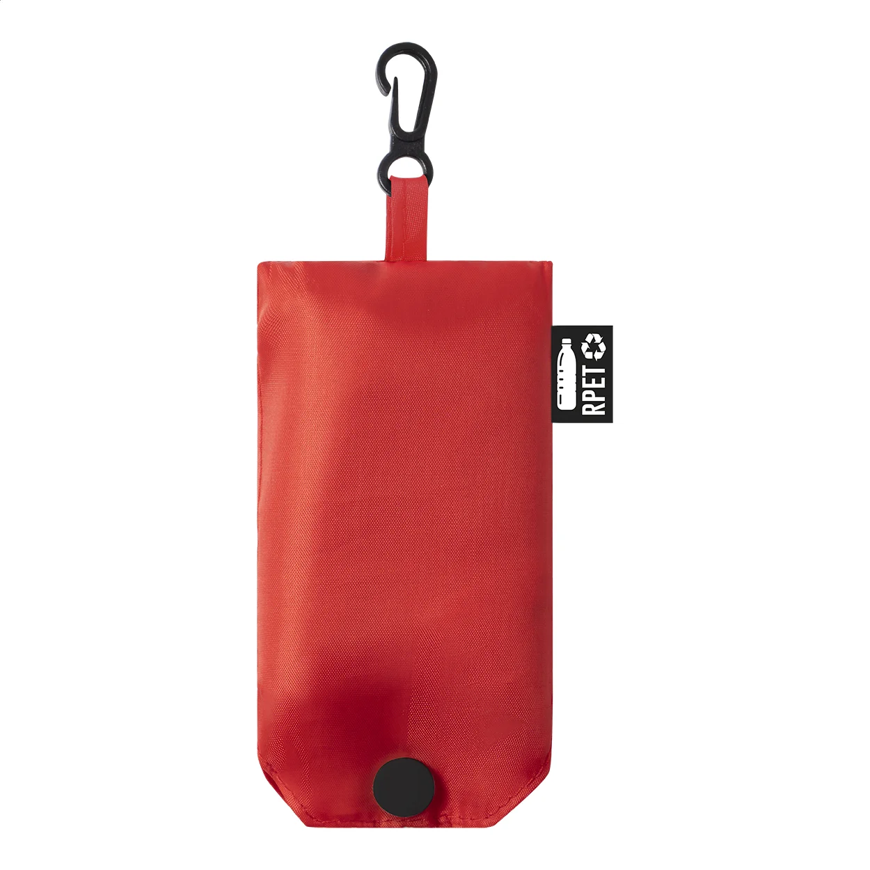 faltbare RPET Einkaufstasche Squber, rot – Bild 2