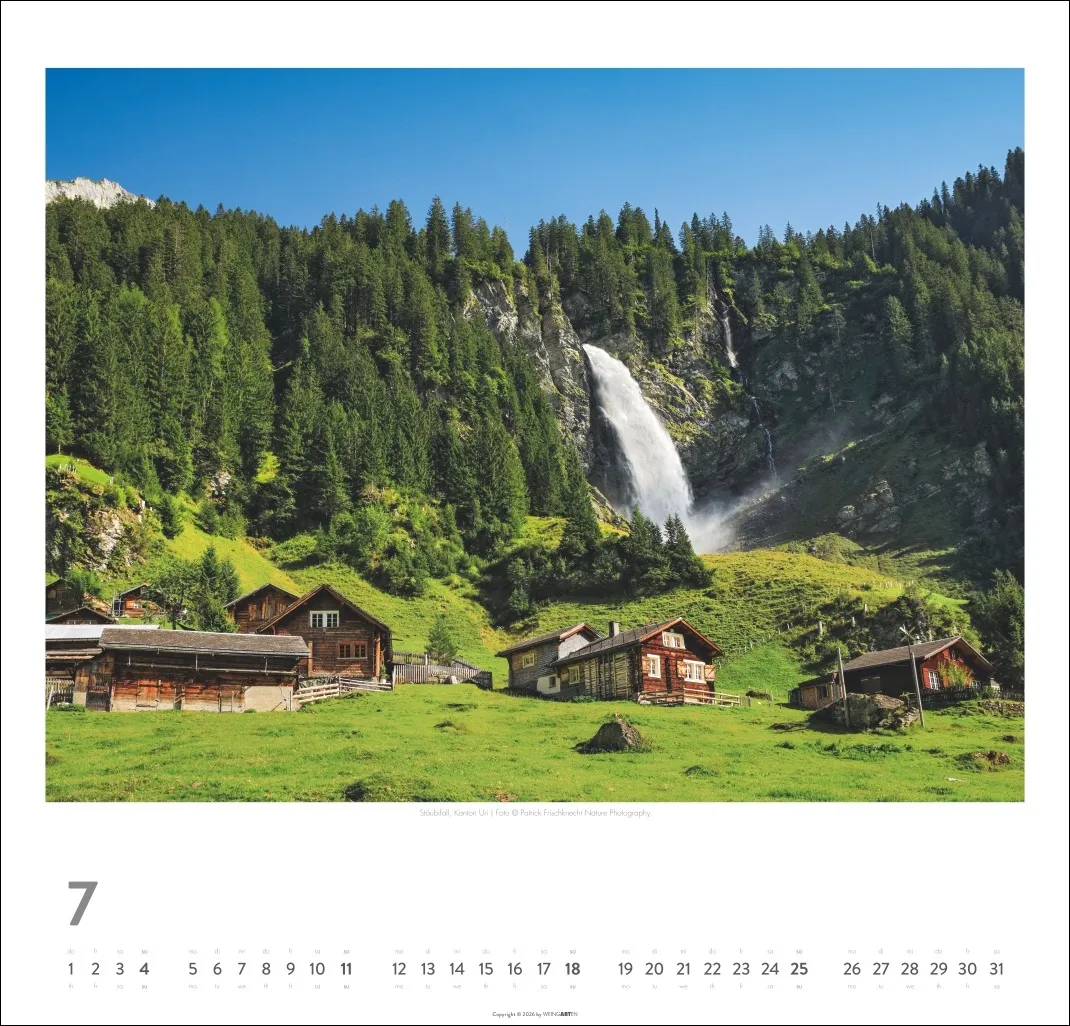Schweiz Wandkalender 2027 – Bild 8