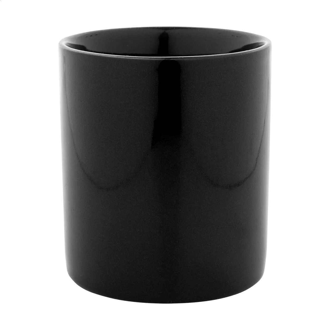 farbiger Keramikbecher Kolomu, schwarz – Bild 3
