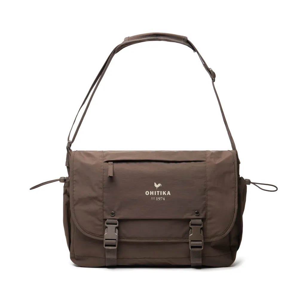 KENTO URBAN 15,6" Messenger aus RCS recyceltem Nylon, braun – Bild 5