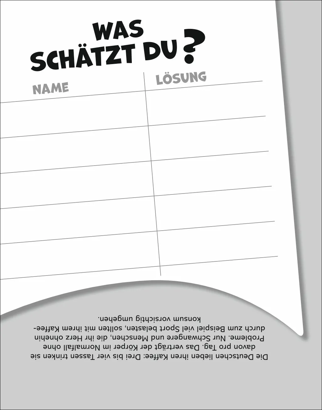 Was schätzt du denn? Tagesabreißkalender 2027 – Bild 3