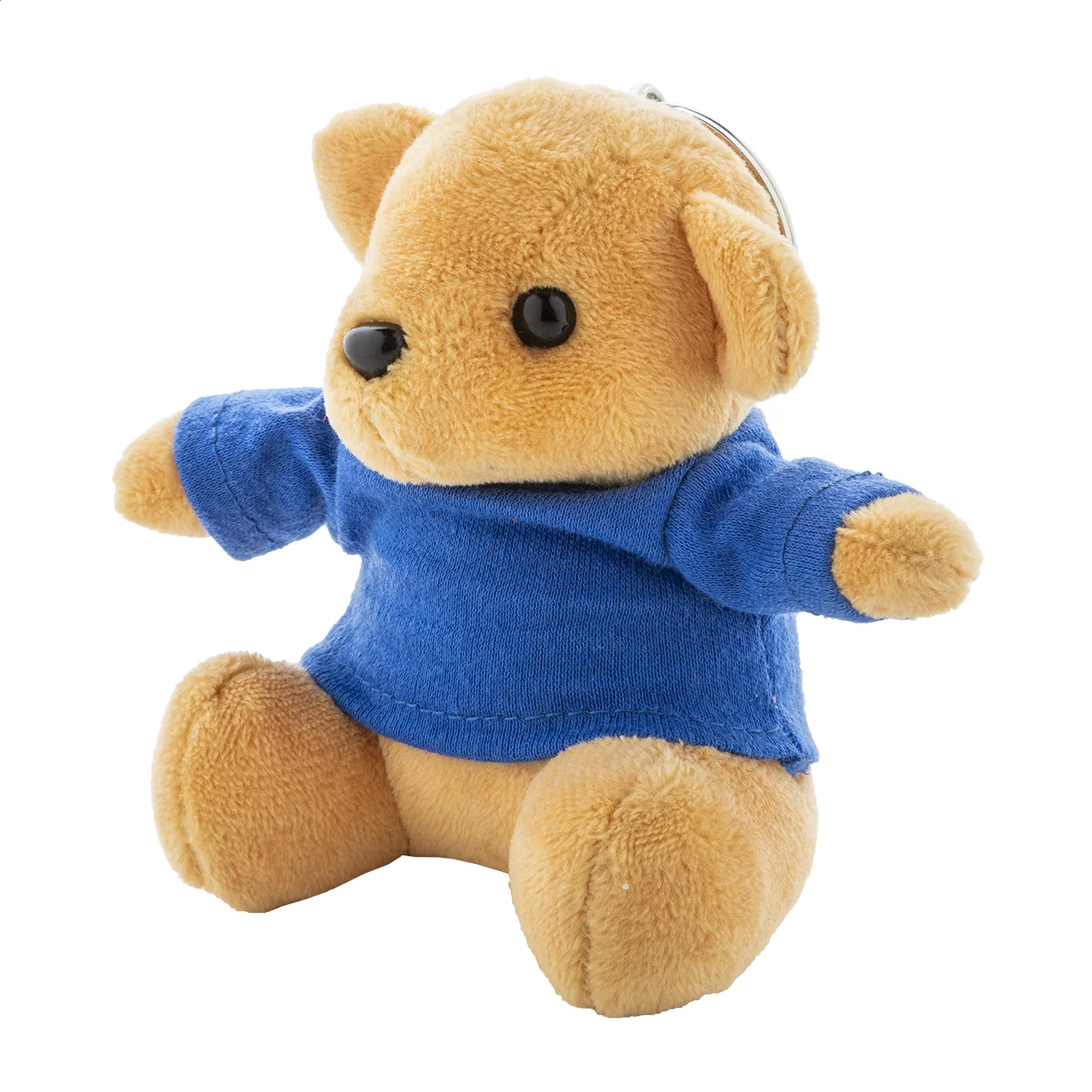 Plüsch-Teddybär-Schlüsselanhänger TeddyFob, blau – Bild 4