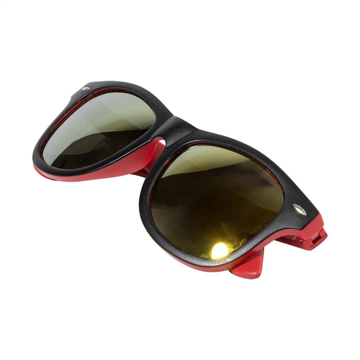 Sonnenbrille Noosa, rot, schwarz – Bild 4