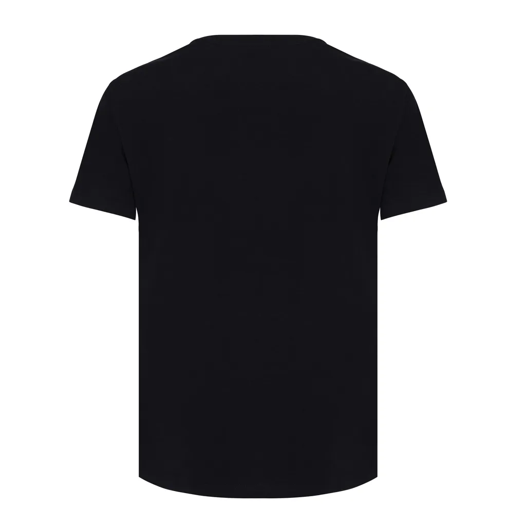 IQONIQ Yala Damen T-Shirt aus recycelter Baumwolle, schwarz – Bild 2
