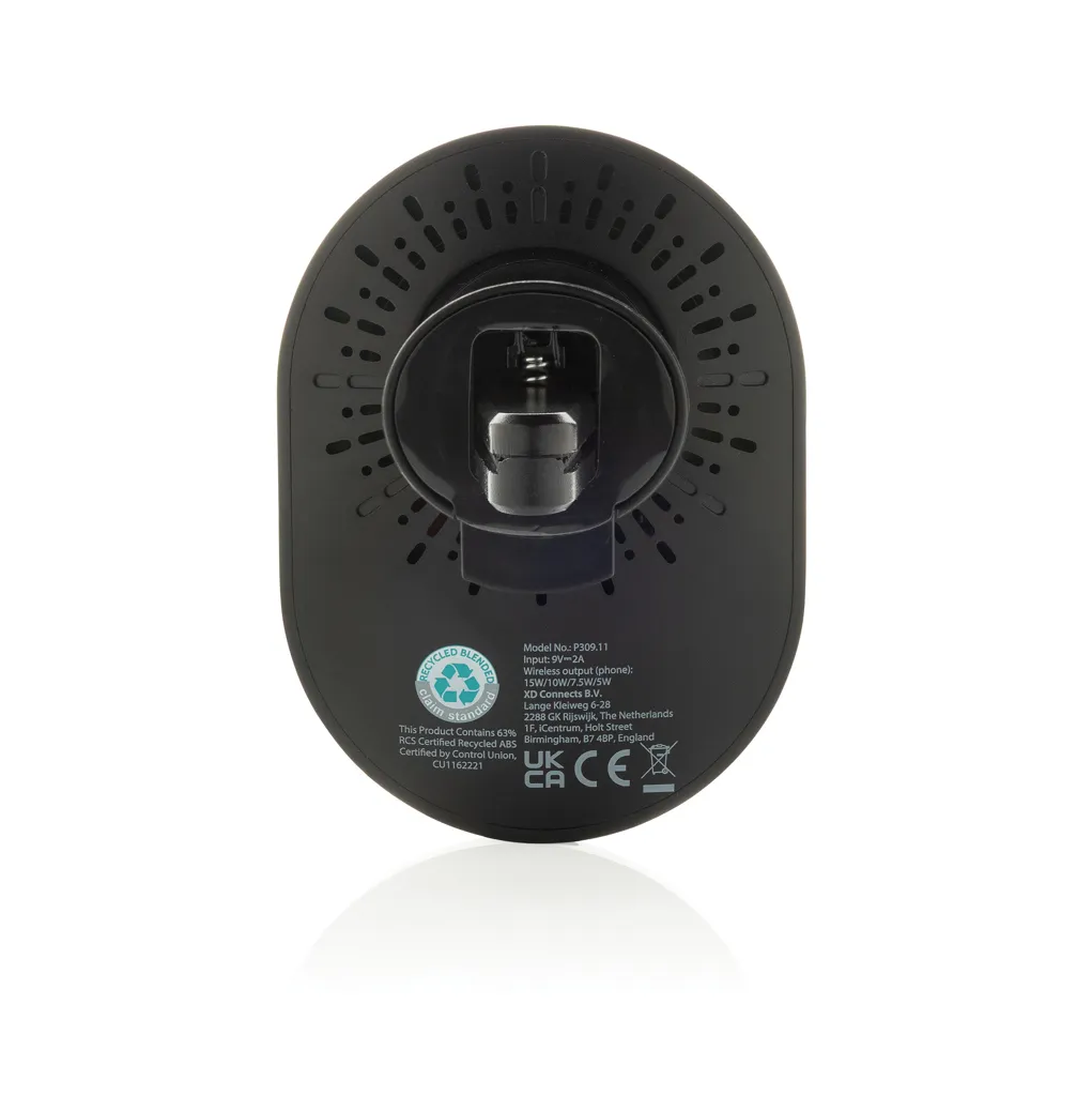 PowerCruze magnetischer 15W Autohalter aus RCS rec. ABS, schwarz – Bild 6