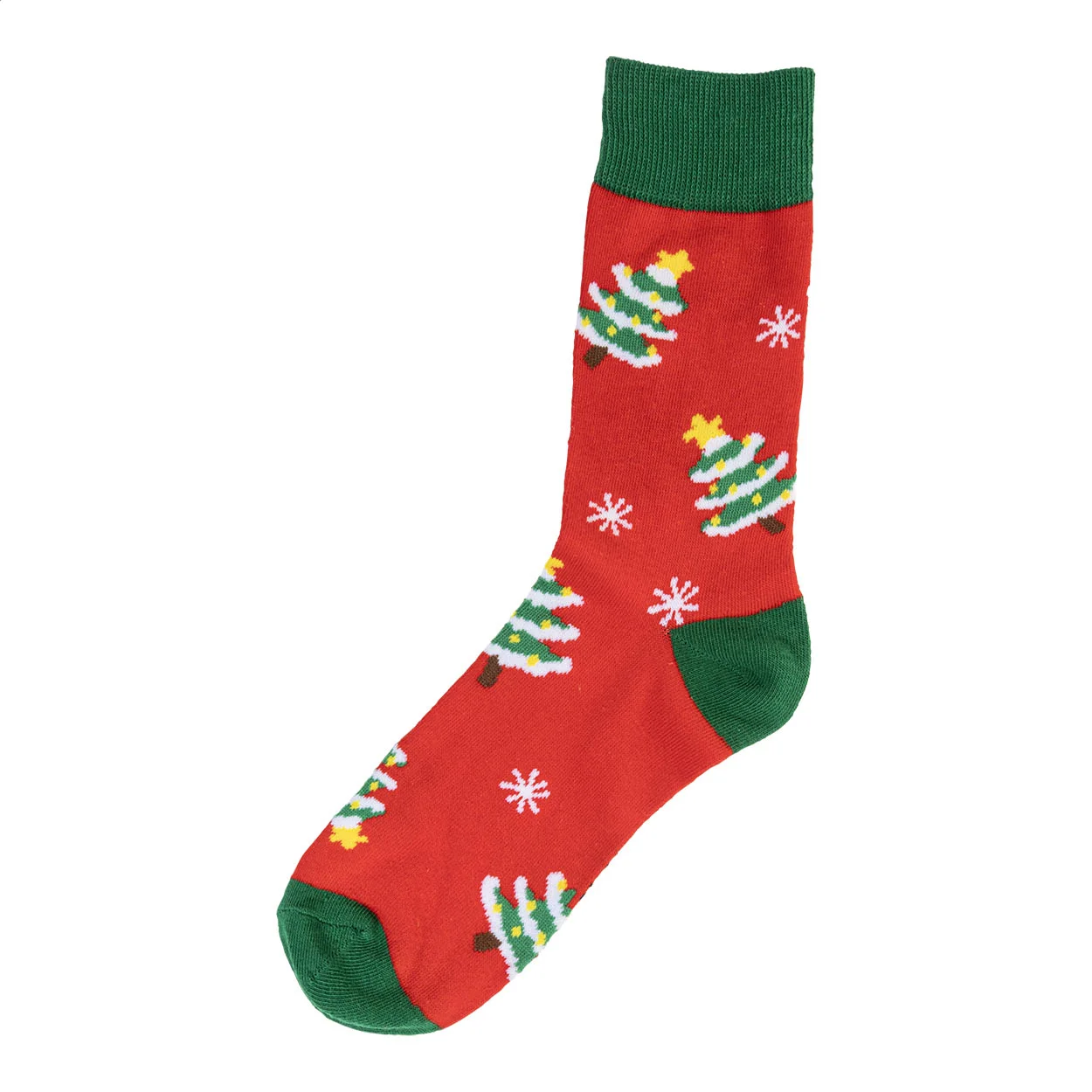 Weihnachtssocken Julsokka, Schneemann, rot, grün – Bild 3