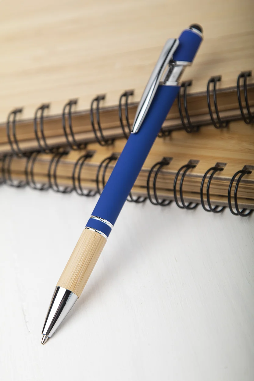 Touchpen Bonnel mit Kugelschreiber, blau – Bild 3