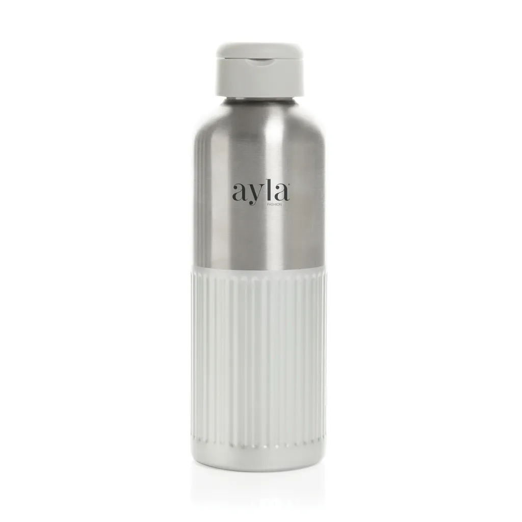 Ripple RCS R-Steel auslaufsichere Wasserflasche 750ml, grau – Bild 7