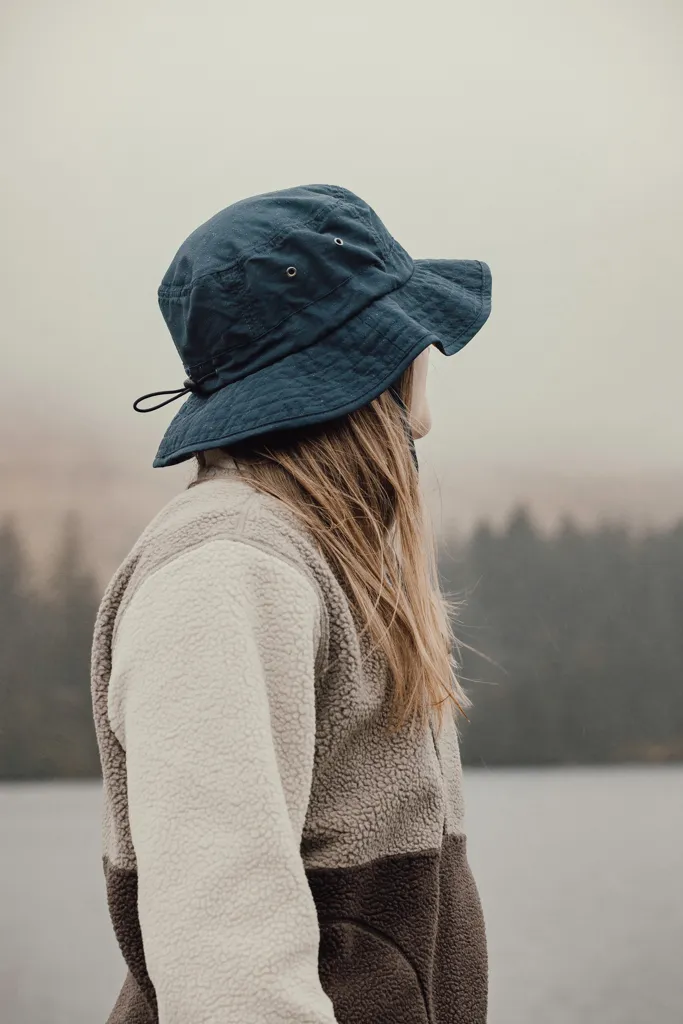 Nordic Drift RCS Horizon UPF 50+ Bucket-Hat, navy blau – Bild 5