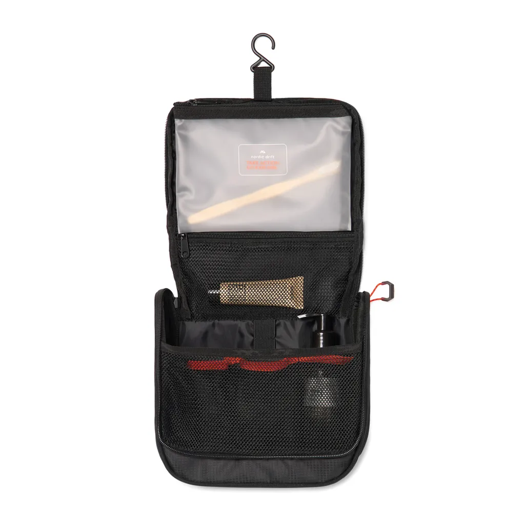 Nordic Drift Trail RCS Kosmetiktasche 3L, schwarz – Bild 7