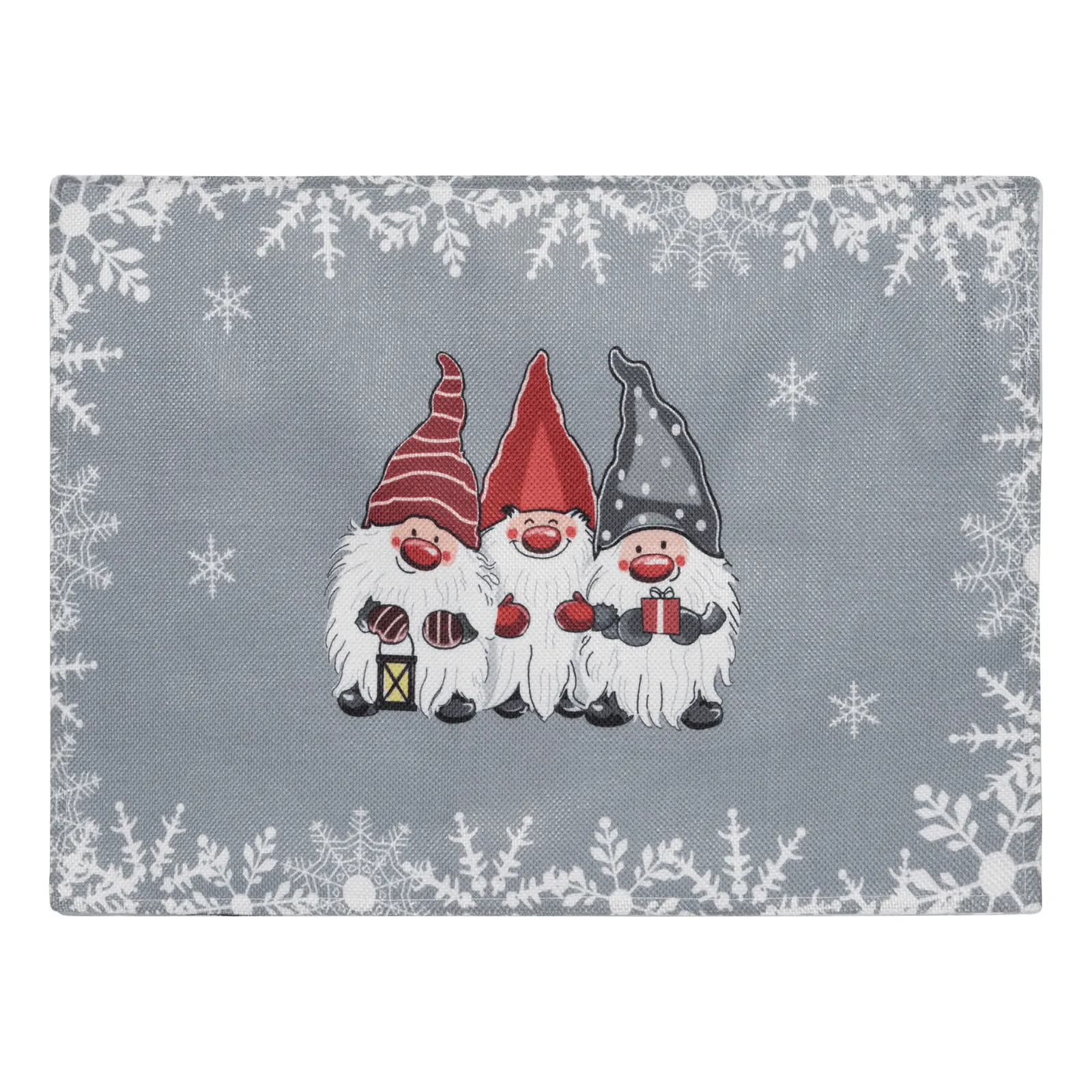 3 FUNNY FRIENDS - Platzdeckchen grau