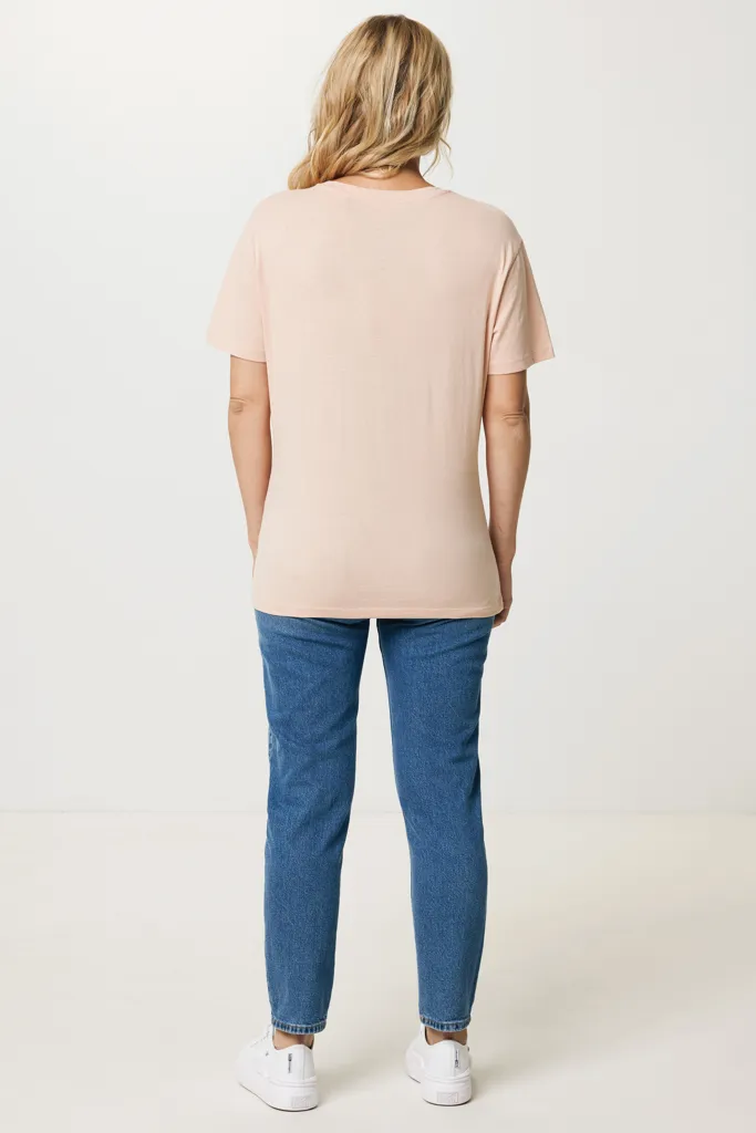 IQONIQ Yala Damen T-Shirt aus recycelter Baumwolle, peach nectar – Bild 7