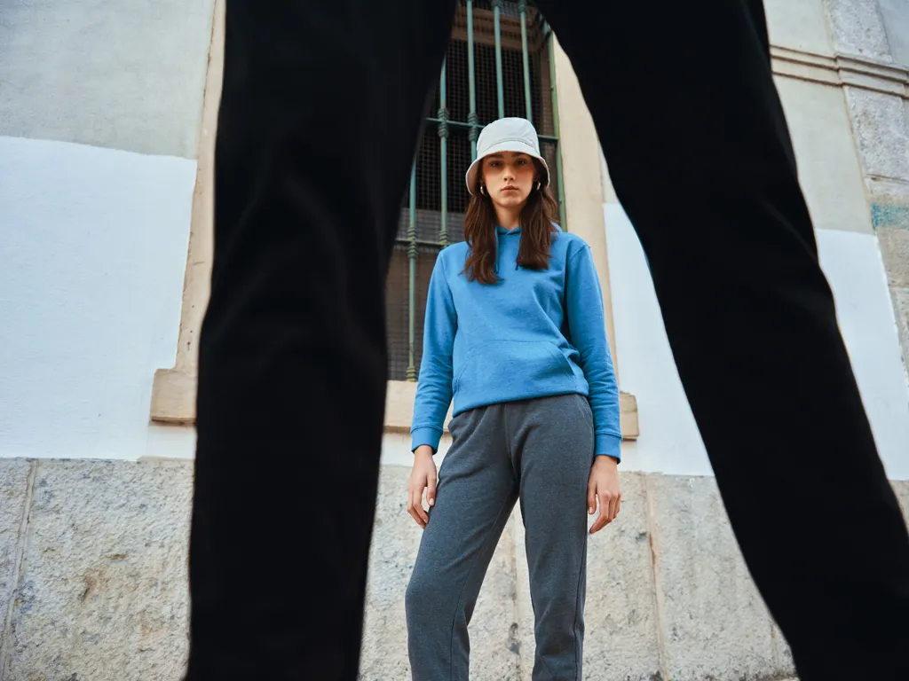 IQONIQ Cooper Jogger aus recycelter Baumwolle, heather anthracite – Bild 8
