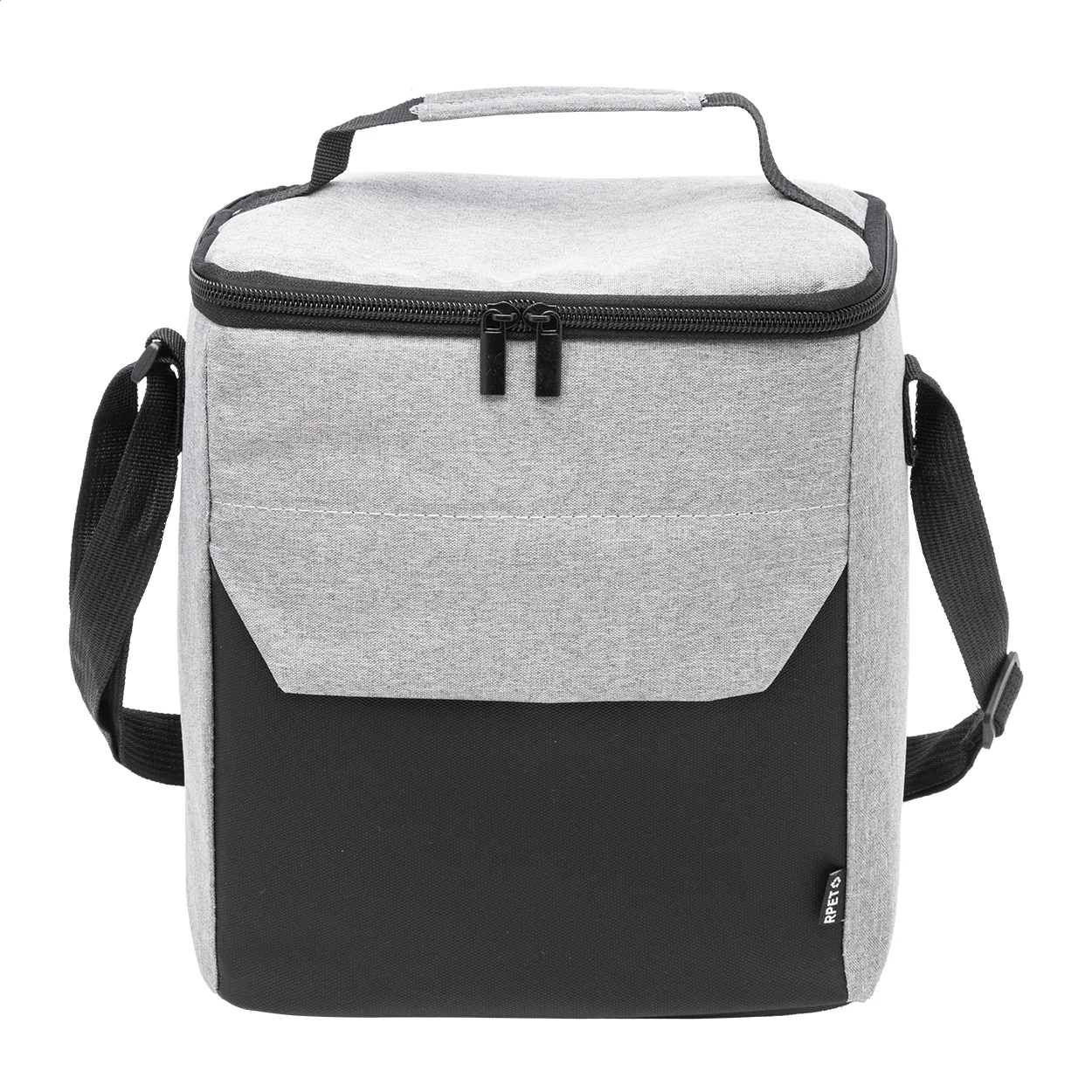 RPET-Kühltasche Blacol, grau – Bild 2