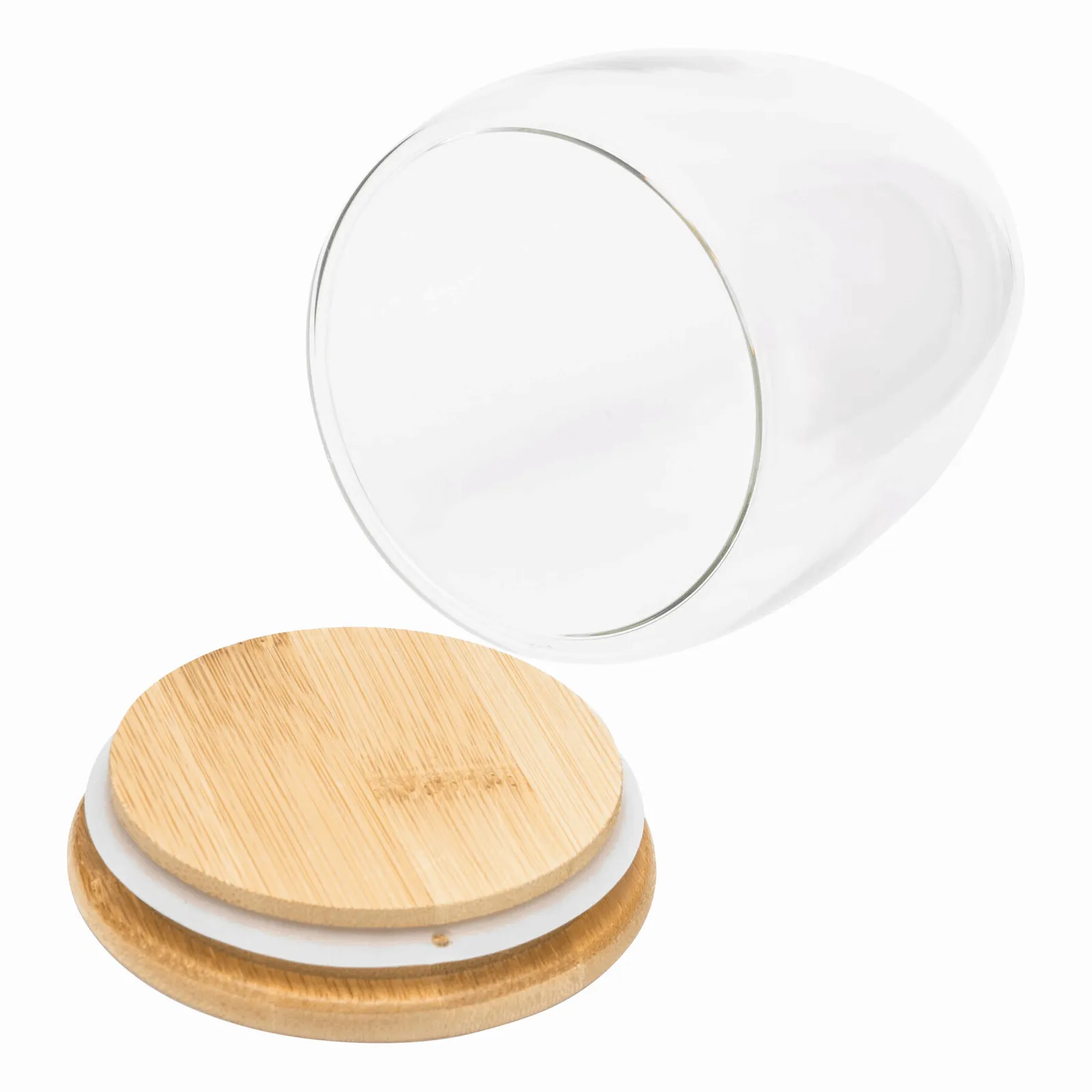 BAMBOO ART M - Glas, Füllmenge ca. 350 ml braun, transparent, braun, transparent – Bild 6