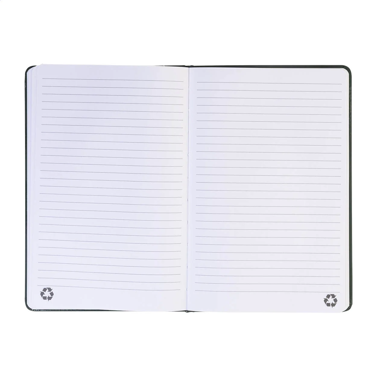 Antistress-Notizbuch Senspuk aus RPU, grün – Bild 3