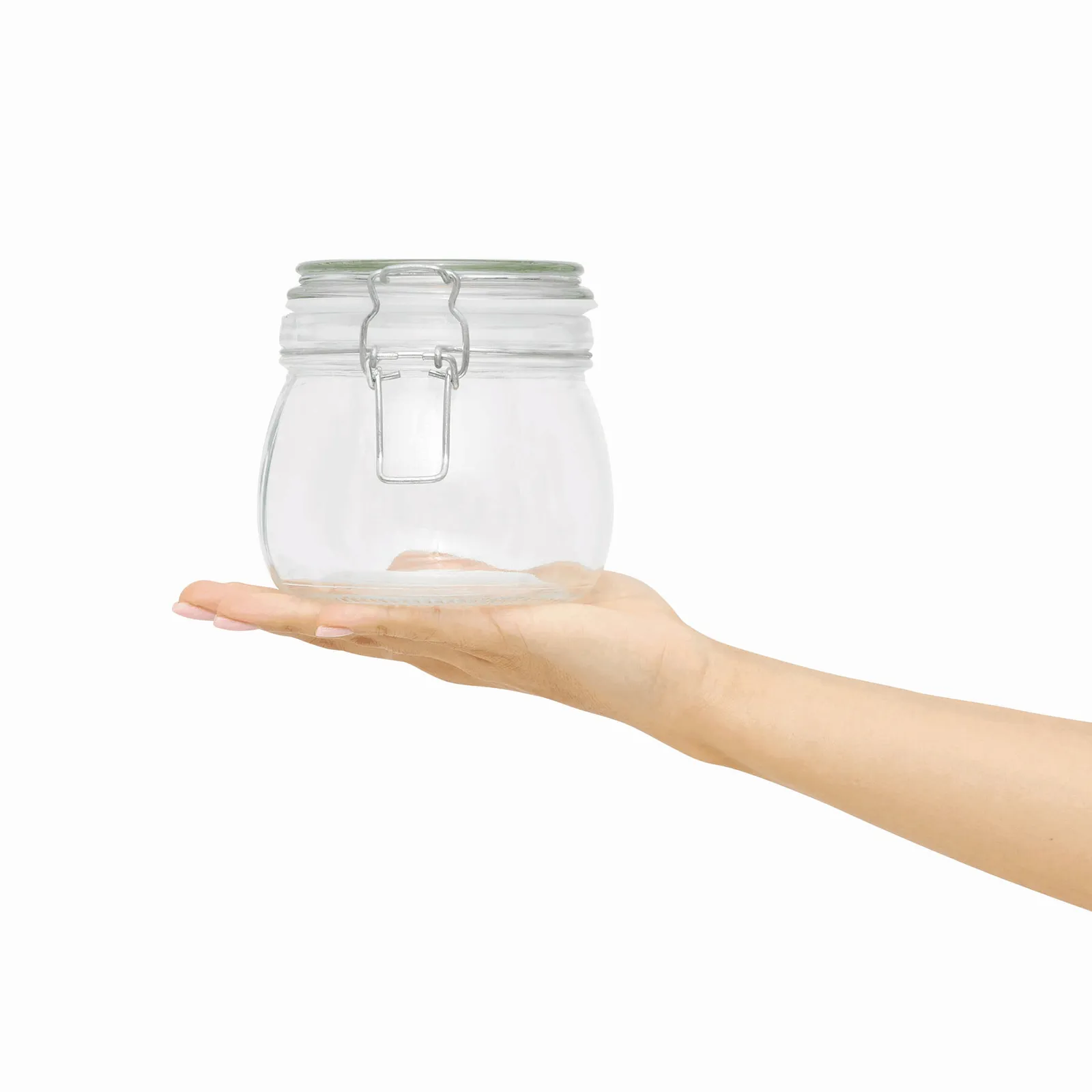 CLICKY M - Vorratsglas, Füllmenge ca. 500 ml transparent, transparent – Bild 8