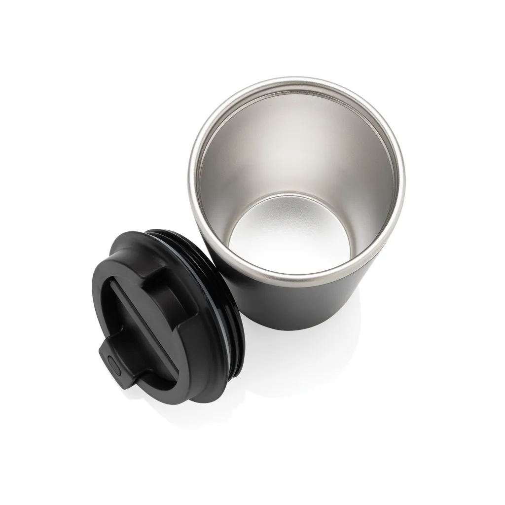Java 350ml RCS recycelter doppelwandiger Becher, schwarz – Bild 3