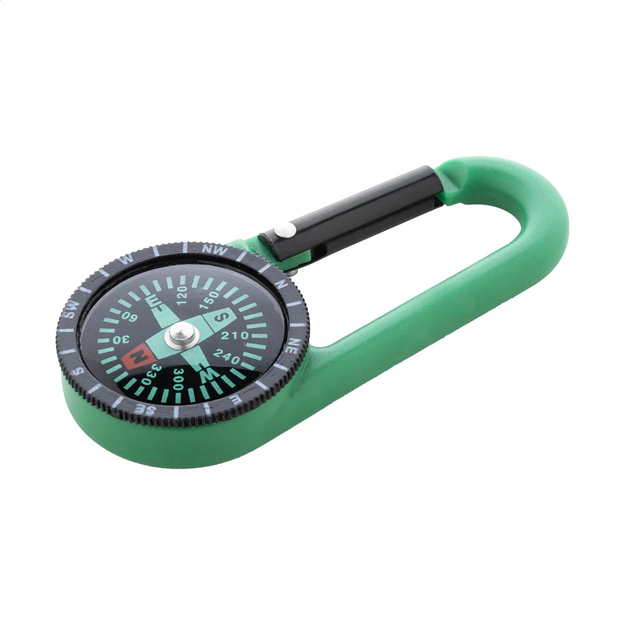 Karabiner Edmund, grün, schwarz – Bild 3