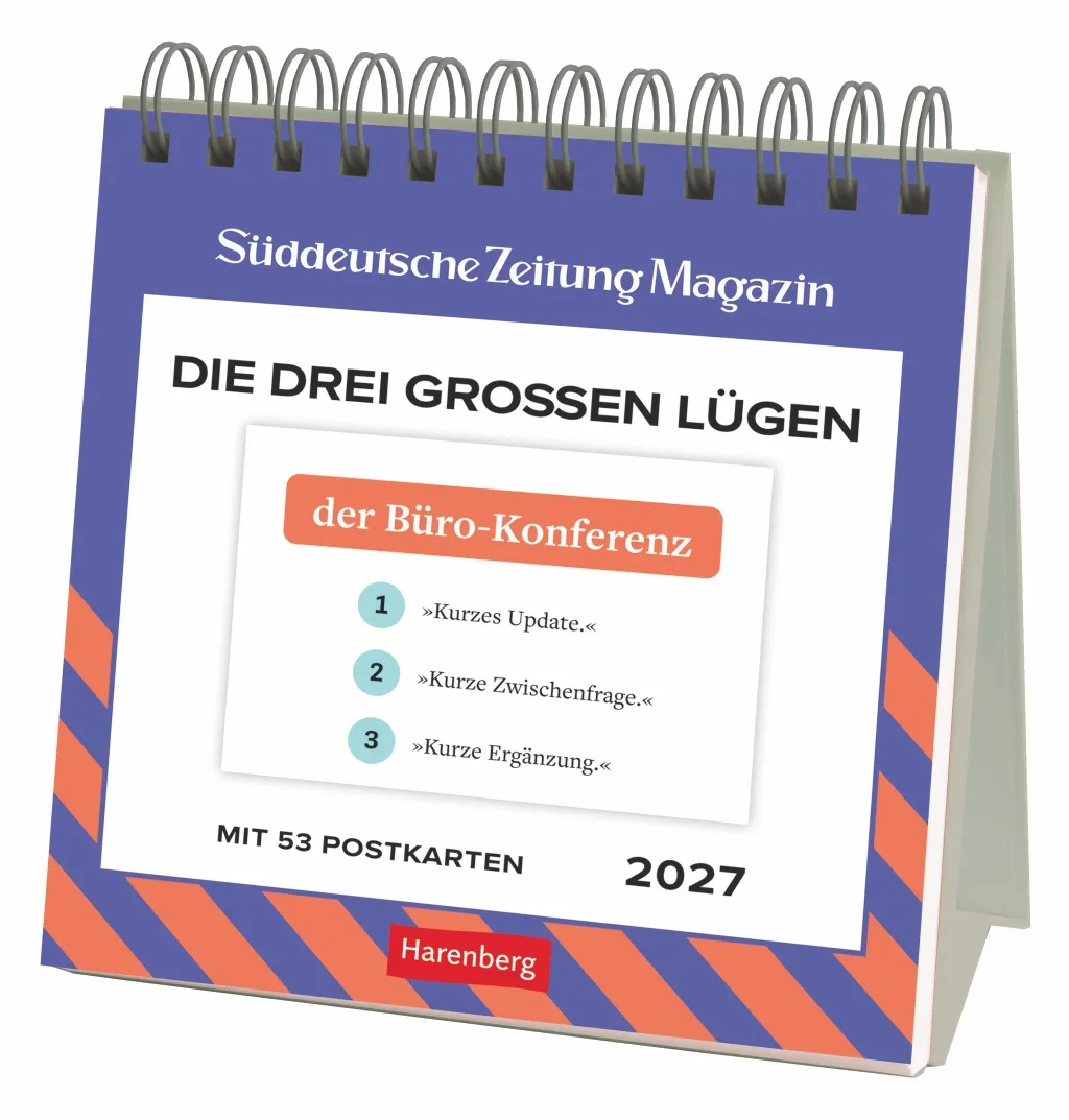 Die drei großen Lügen Premium-Postkartenkalender 2027